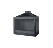 Каминная топка Liseo Castiron LCI 007 GFR, стекло справа