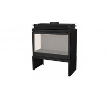 Отопительная печь Liseo Castiron LCI 9 GFL Stove, стекло слева