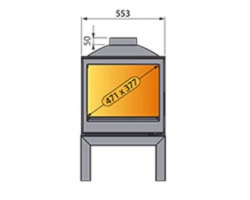 Отопительная печь Liseo Castiron LCI 5 G4 Stove