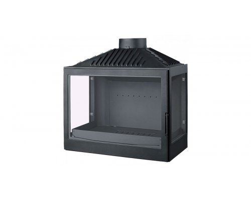 Каминная топка Liseo Castiron LCI 7 GFLR, два боковых стекла