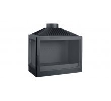 Каминная топка Liseo Castiron LCI 7 GFL, стекло слева