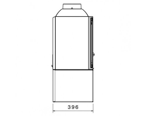 Отопительная печь Liseo Castiron LCI 5 GF Stove