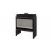 Отопительная печь Liseo Castiron LCI 9 GF BG Stove, черное стекло