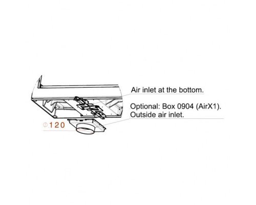 Каминная топка Liseo Castiron LCI 7 G4