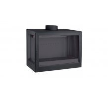 Каминная топка Liseo Castiron LCI 007 GFL Flat top, стекло слева