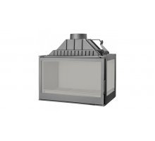 Каминная топка Liseo Castiron LCI 9 GFR, стекло справа