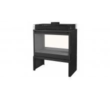 Отопительная печь Liseo Castiron LCI 9 GDF Stove, двусторонняя
