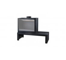 Отопительная печь Liseo L72, серая