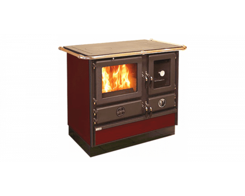 Отопительно-варочная печь с водяным контуром MBS Super Thermo Magnum Red R