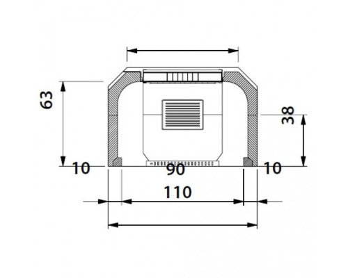 Каминная топка Palazzetti VENTILPALEX VPX 92