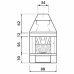 Каминная топка Palazzetti VENTILPALEX VPX 78