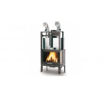 Каминная топка Palazzetti Ecomonoblocco 78 V08 DX, правая