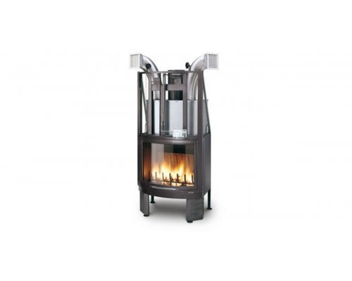 Каминная топка Palazzetti Ecomonoblocco 66 V08 tondo