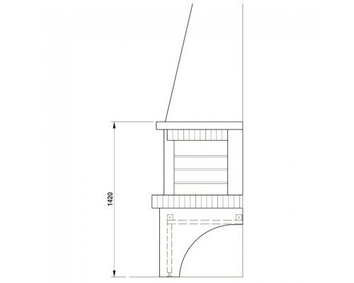 Каминная облицовка Palazzetti Ancona