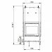 Каминная топка Palazzetti ECOMONOBLOCCO WT 66F N11