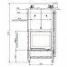 Каминная топка Palazzetti ECOMONOBLOCCO WT 66F V11EPLUS