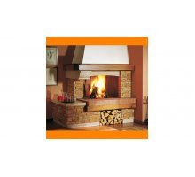 Каминная облицовка Palazzetti Courmayeur Angolo