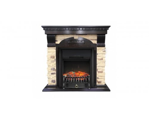 Каминокомплект Royal Flame Dublin арочный сланец с очагом Fobos FX