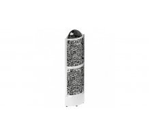 Электрическая печь SAWO DRAGONFIRE Heater King DRFT3-60NS-CNR-P-C (6 кВт, выносной пульт, угловая, нержавейка)