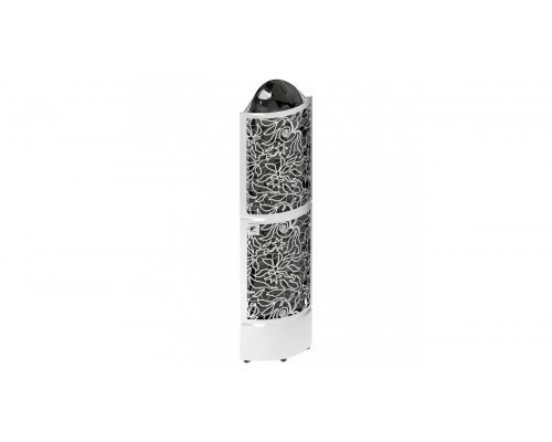 Электрическая печь SAWO DRAGONFIRE Heater King DRFT3-60NS-CNR-P-C (6 кВт, выносной пульт, угловая, нержавейка)