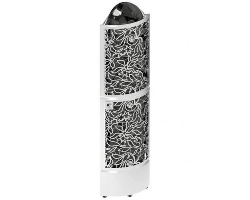 Электрическая печь SAWO DRAGONFIRE Heater King DRFT3-60NS-CNR-P-C (6 кВт, выносной пульт, угловая, нержавейка)