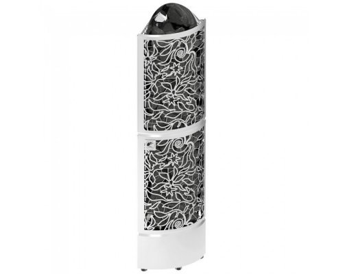 Электрическая печь SAWO DRAGONFIRE Heater King DRFT3-60NS-CNR-P-C (6 кВт, выносной пульт, угловая, нержавейка)