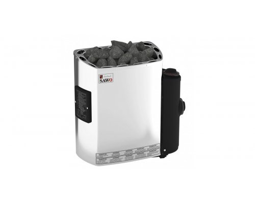Электрическая печь SAWO MINI MN-23NB-Z (2,3 кВт, встроенный пульт, внутри оцинковка, снаружи нержавейка)