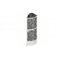 Электрическая печь SAWO DRAGONFIRE Heater King DRFT6-90NS-CNR-P-C (9 кВт, выносной пульт, угловая, нержавейка)