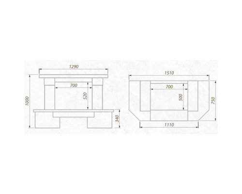 Каминная облицовка Stimlex Damask Labrada LWF