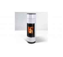 Отопительная печь Thorma DELIA Plus Ceramic, черный/белая