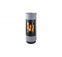 Печь-камин Thorma Cadiz (черный)