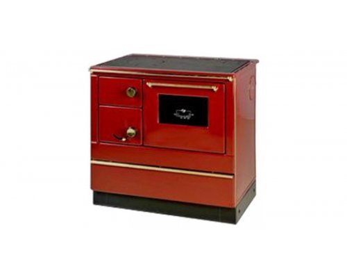 Печь отопительная Thorma Okonom 85 Fiko (3U80 MS) бордовая