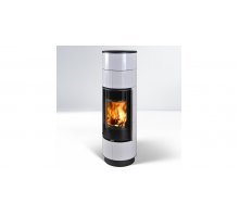 Отопительная печь Thorma DELIA Extra Ceramic, черный/белый