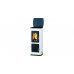 Печь-камин Thorma Milano II Termoplate (белая)