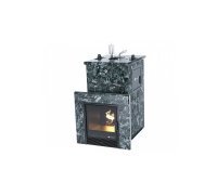 Печь для бани ИзиСтим Сочи-М2 в кожухе из пироксенита сталь AISI 430
