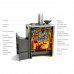Дровяная печь для бани Термофор Ангара 2012 Carbon Витра ЗК ТО антрацит