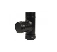 Тройник Везувий BLACK (AISI 430/0,8мм) 90 d=150