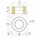 Опора нижняя Вулкан V50R D150/250 с боковым выпуском конденсата, нерж 321/304