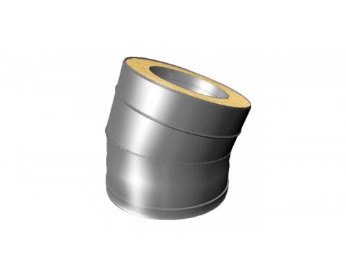 Отвод Вулкан 15° V50R D180/280, нерж 321/304