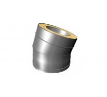 Отвод Вулкан 15° V50R D200/300, нерж 321/304