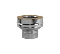 Переходник на конус моно-термо Вулкан V50R с D150 на D150/250, нерж 321/304