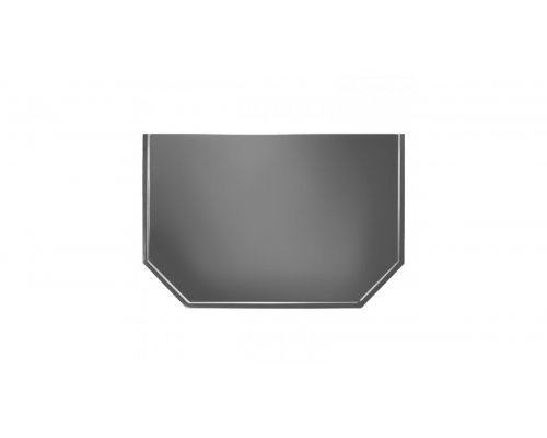 Предтопочный лист Вулкан VPL062-R7010, 500х1000, серый
